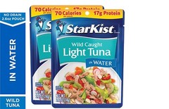 StarKist Chunk Light Tuna in Water, 2.6 Ounce (Pack of 2)