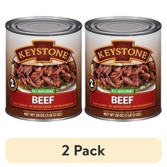 2 Pack All Natural Canned Beef Fully Cooked High Protein Quick Meal Easy Prep US