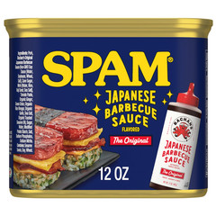 Japanese BBQ Sauce Flavored Canned Meat 12 oz Can Pantry Food Sandwich Lunch
