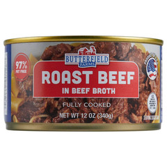 Butterfield Farms Roast Beef in Beef Broth 12 oz., 4 pk.