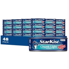 StarKist Chunk Light Tuna in Water, 5 oz Canned Tuna, Pack of 8