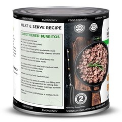 2 Cans – Mountain Essentials All Natural Ground Beef Fully Cooked 28oz Meat