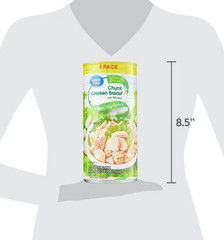 Great Value Chunk Chicken Breast, 12.5 Ounce Can (4 Pack) Free Shipping