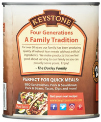 (2 pack) All Natural Pork, 28 oz Can