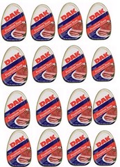 DAK Premium Ham Fully Cooked water added 22 PKS-16oz Ready to eat Picnic Food