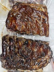 Homemade Cooked BBQ Smoked St. Louis Ribs (2.5-3)lb $30/rack