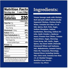 Chicken, Beef, Pork Sausages in BBQ Sauce, 24 Pack