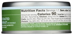 Organic Roasted Chicken Breast Canned 5 Oz – Wild Planet 12 Pack