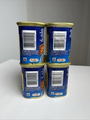 4 Cans of SPAM, 2 25% Reduces Sodium Cans & 2 Reg Cans Canned Meat 12 oz READ*