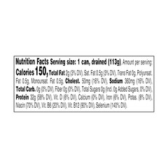 Wild Albacore Solid White Tuna in Water with Sea Salt – 4.6 Oz Can (Pack of 12)