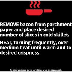 Fully Cooked Thick-Cut Bacon 10.5oz Pack – Breakfast Bacon Snacks