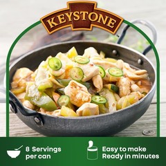 Keystone Meats All Natural Heat and Serve Canned 14.5 Ounce (Pack of 1)