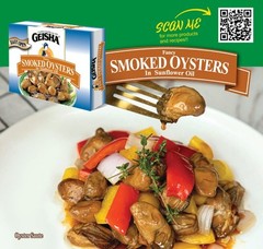 Geisha Smoked Oysters 3.75 oz (Pack of 12)