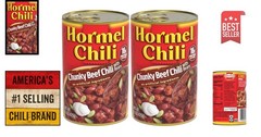 Protein-Packed Chunky Beef Chili with Beans, No Artificial Ingredients, 30 oz