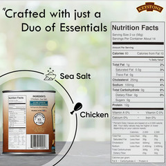 Keystone All Natural Canned Chicken 28 oz (12 Pack) Bulk Canned Meat Survival