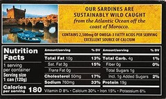 Crown Prince Sardines in Mustard, 4.25-Ounce Cans (Pack of 12)