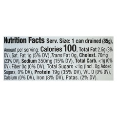 Premium White Chicken in Water, High Protein Food, Keto Food and Snacks, Glut…
