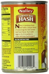 Nalley Hash CORNED BEEF 14 Ounce (Pack of 6)