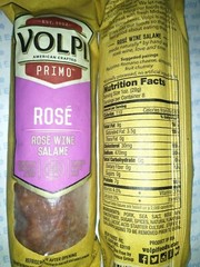 ROSE Wine Italian Smoked Salami Volpi Primo 24oz AllNatural ULTIMATE Delicacy