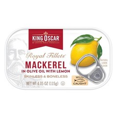 Skinless & Boneless Mackerel In Olive Oil, 4.05-Ounce Cans (Pack Of 6)