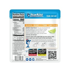 Smart Bowls Latin Citrus Pouch Pack – Ready-to-Eat Quinoa & Tuna Meal