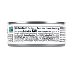 Van Camp’s Seafood Solid Light Yellowfin Tuna in Water, 5 oz. Can (Pack of