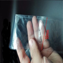 4 Meters Food Grade Casings for Sausage Salami Wide 50mm Shell Plastic Inedible