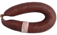 German Touristenwurst Ring Salami 1.25Lbs By Forest Pork Store