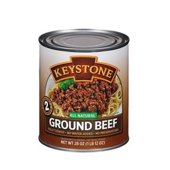 Free Shipping All Natural Ground Beef, 28 oz Can