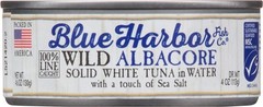 Blue Harbor Tuna Albacore Wild Salad With Salt 4.6 oz (Pack of 12)