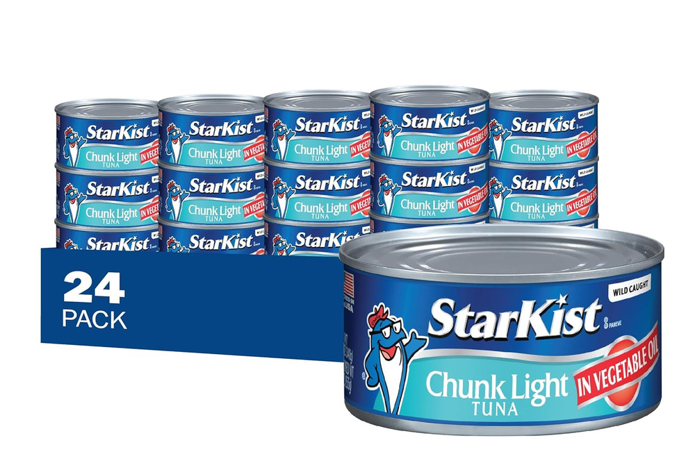 Chunk Light Tuna in Oil – 12 Oz Can (Pack of 24)
