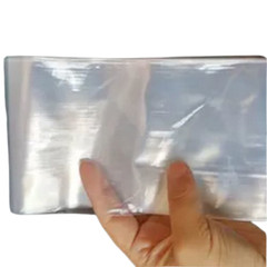 5/3/1 Meter Plastic Sausage Casings Clear Width 110mm Inedible Shell for Salami