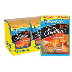 StarKist Tuna Creations BOLD Hot Buffalo Style 24 Pouch Pack 2.6 Ounce