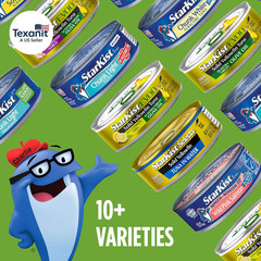 E.V.O.O. Solid Yellowfin/Light Tuna in Extra Virgin Olive Oil – 4.5 Oz Can (Pack
