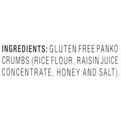 4c Crumbs Gluten Free Panko Plain 6 oz Exp 01/27
