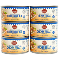 White Premium Chunk Chicken Breast in Water, 12.5 Ounce, 6 Count