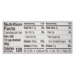 (6 pack) Bumble Bee Solid White Albacore Tuna in Oil, Wild Caught, 12 oz