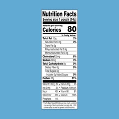 Low Sodium Wild Caught Albacore Tuna Pouch 2.6 oz – 24 Pack Gluten Free Snack