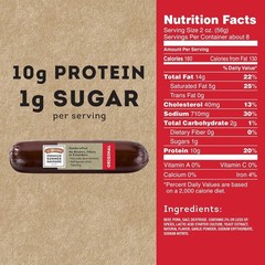 Flavor 100% Natural Summer Sausage – Perfect for Charcuterie Boards