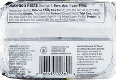Sardines in Mustard & Dill Sauce, 3.75 Oz Can (Pack of 12) – Boneless Butterflie