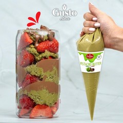 Pistachio Nut Butter Cream in Squeeze Pouch, 14.1 oz (400g)