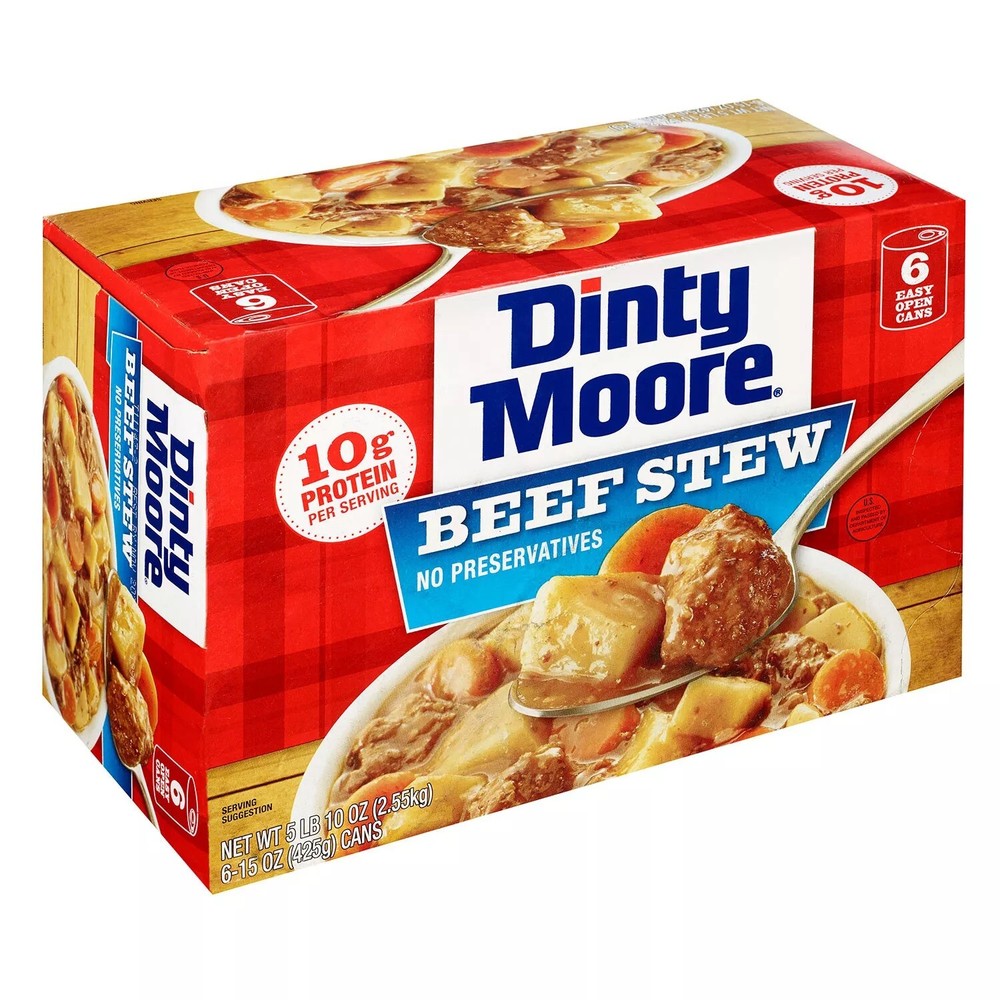 Dinty Moore Beef Stew (15 oz., 6 pk.)(2pk) = 12 Cans