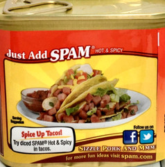 Spam Hot & Spicy Luncheon Meat 12 oz ( Pack of 3 )