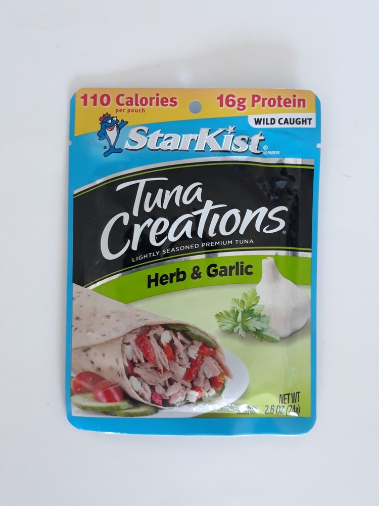 StarKist Tuna Creations, Herb and Garlic, 2.6 oz Pouch