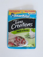 StarKist Tuna Creations, Herb and Garlic, 2.6 oz Pouch