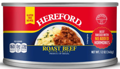 HereFord Roast Beef with Gravy Fully Cooked Ready to Serve 12 oz (Pack of 6)