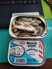 Beach Cliff Sardines in Water, 3.75 oz Can (Pack of 12) – Wild Caught Sardine…