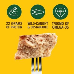 Sustainable Wild Caught Sardines in Olive Oil – High Protein Keto Snack, 24-Pack