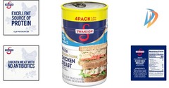 Swanson Chunk Chicken Breast, 4.5 oz Cans – Gluten Free Protein
