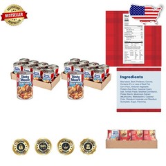 Fully Cooked Beef Stew 15oz Cans – 8 Pack of 2 – Gluten Free, No Preservatives